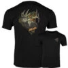 MTN Ops Men's Black Fractured Short Sleeve Tee