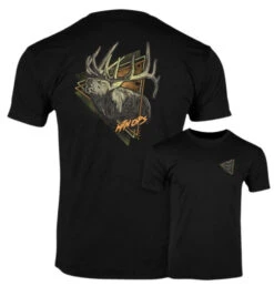 MTN Ops Men's Black Fractured Short Sleeve Tee