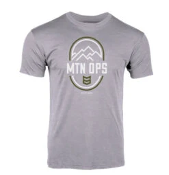 MTN Ops Men's Scoped Short Sleeve Tee - Gray