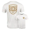 MTN Ops Men's Modern MTN Short Sleeve Tee - White