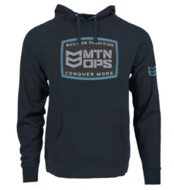 MTN Ops Men's Navy Tradition Long Sleeve Pullover Hoodie