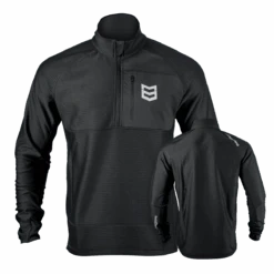 MID-MOUNTAIN GRID FLEECE 1/4 ZIP