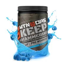 Mtn Ops Keep Hammering Pre-Workout Blue Raspberry