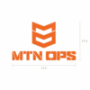 MTN OPS VINYL DECAL